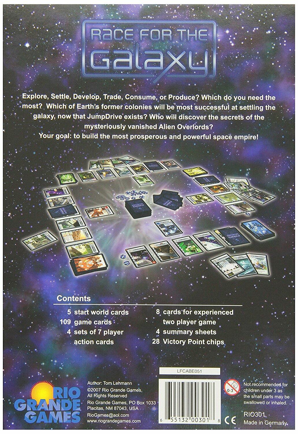 Race for the Galaxy Back