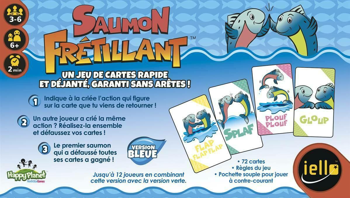 Saumon Fretillant (Bleu) Back