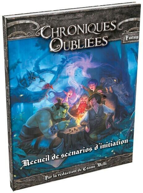 Chroniques Oubliées: Le Jeu de Rôle - Initiation au Jeu d'Aventures - Recueil de Scénarios d'Initiation Cover 3d