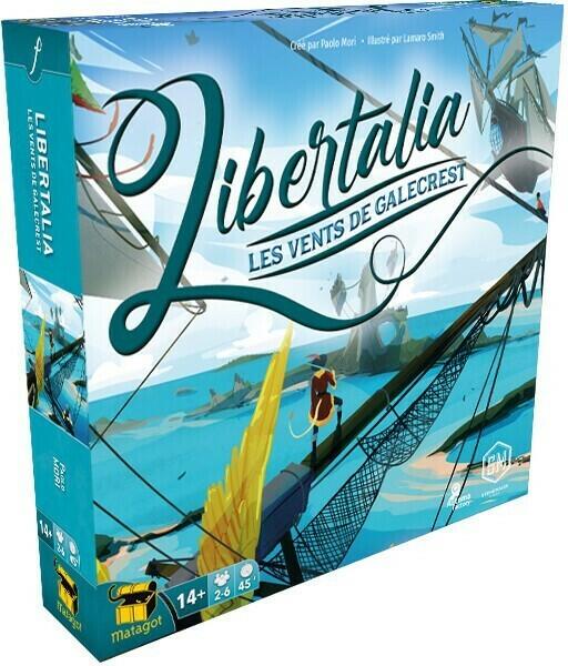 Libertalia: Les Vents de Galecrest Cover 3d
