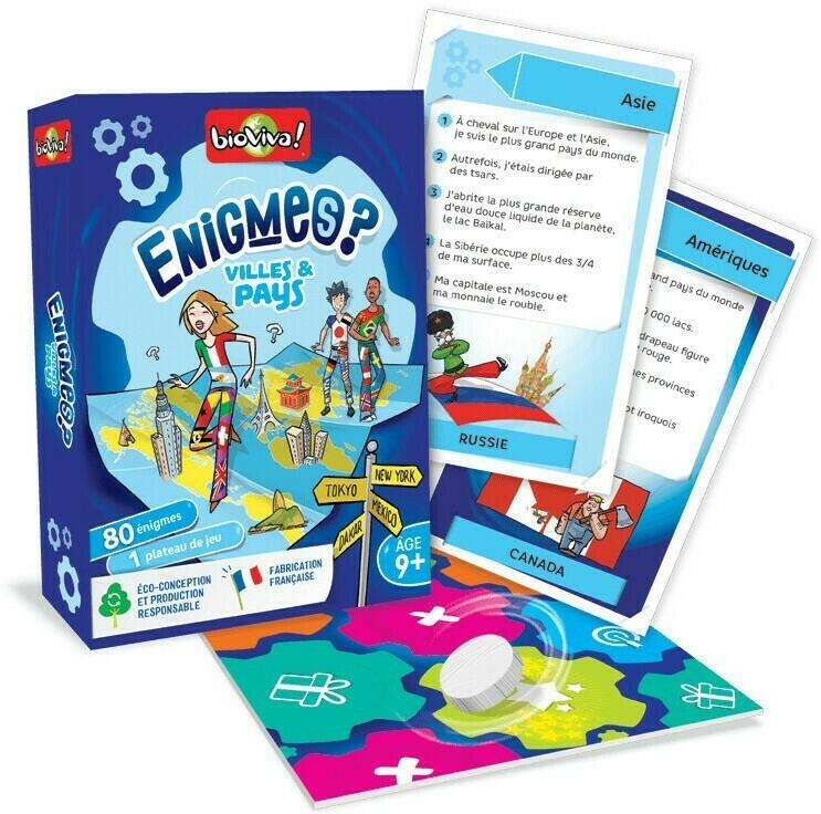 Énigmes ? Villes & Pays Eclate
