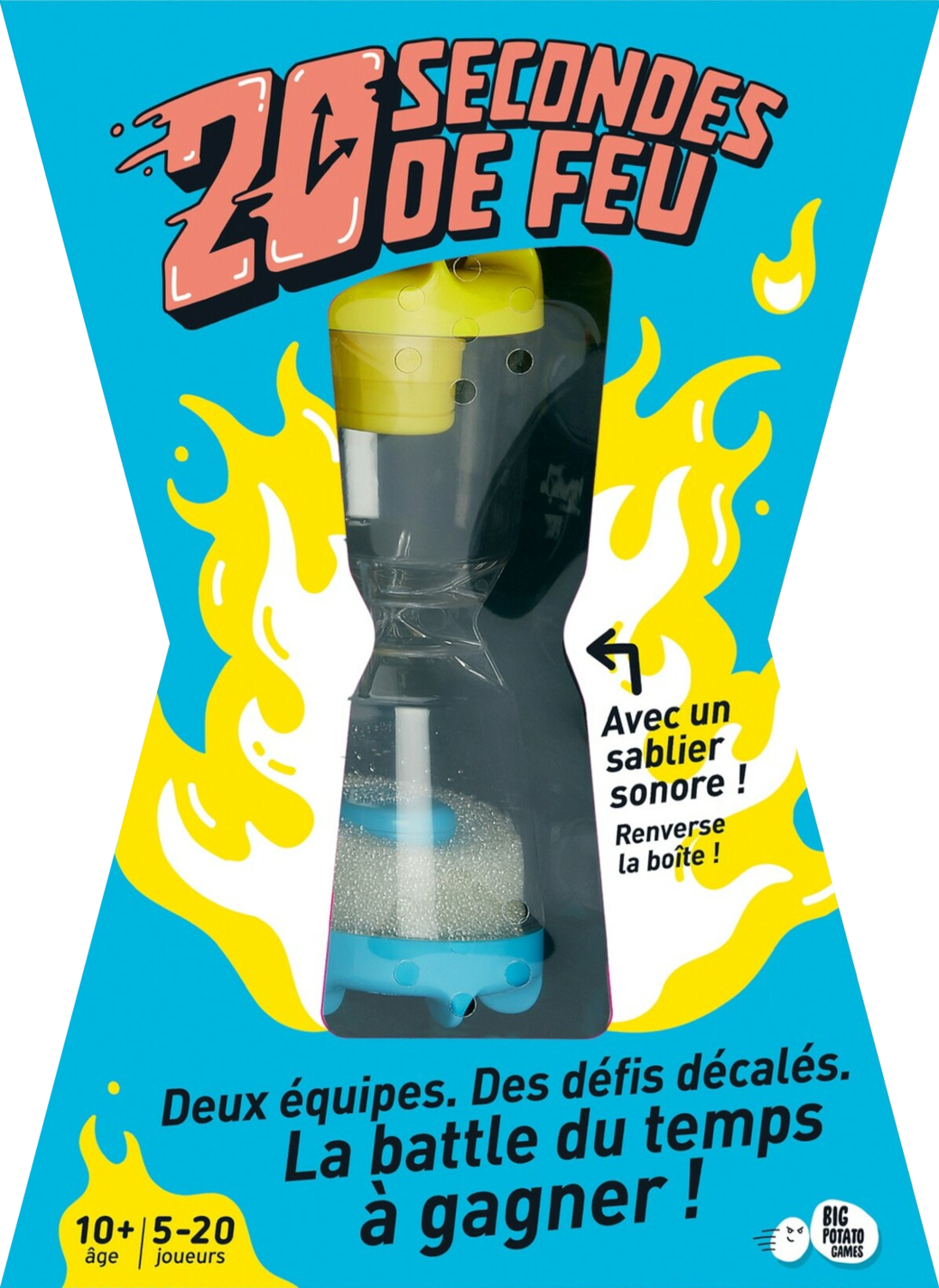 20 Secondes de Feu Cover Transparent