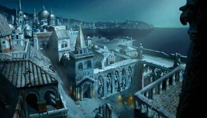 Le Seigneur des Anneaux: Le Jeu de Cartes - La Cité des Corsaires Artwork