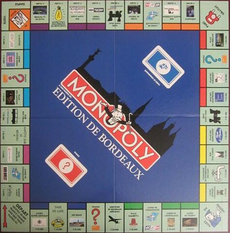 Monopoly: Bordeaux 2002 Plateau