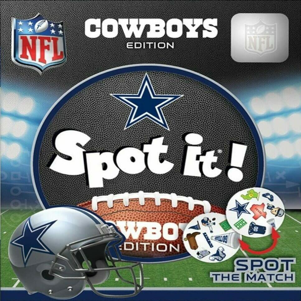 Spot it! Dallas Cowboys Edition Cover