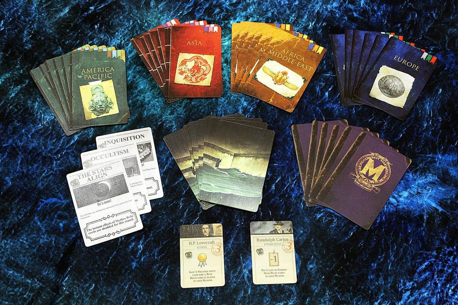 Museum: Les Reliques de Cthulhu Cartes