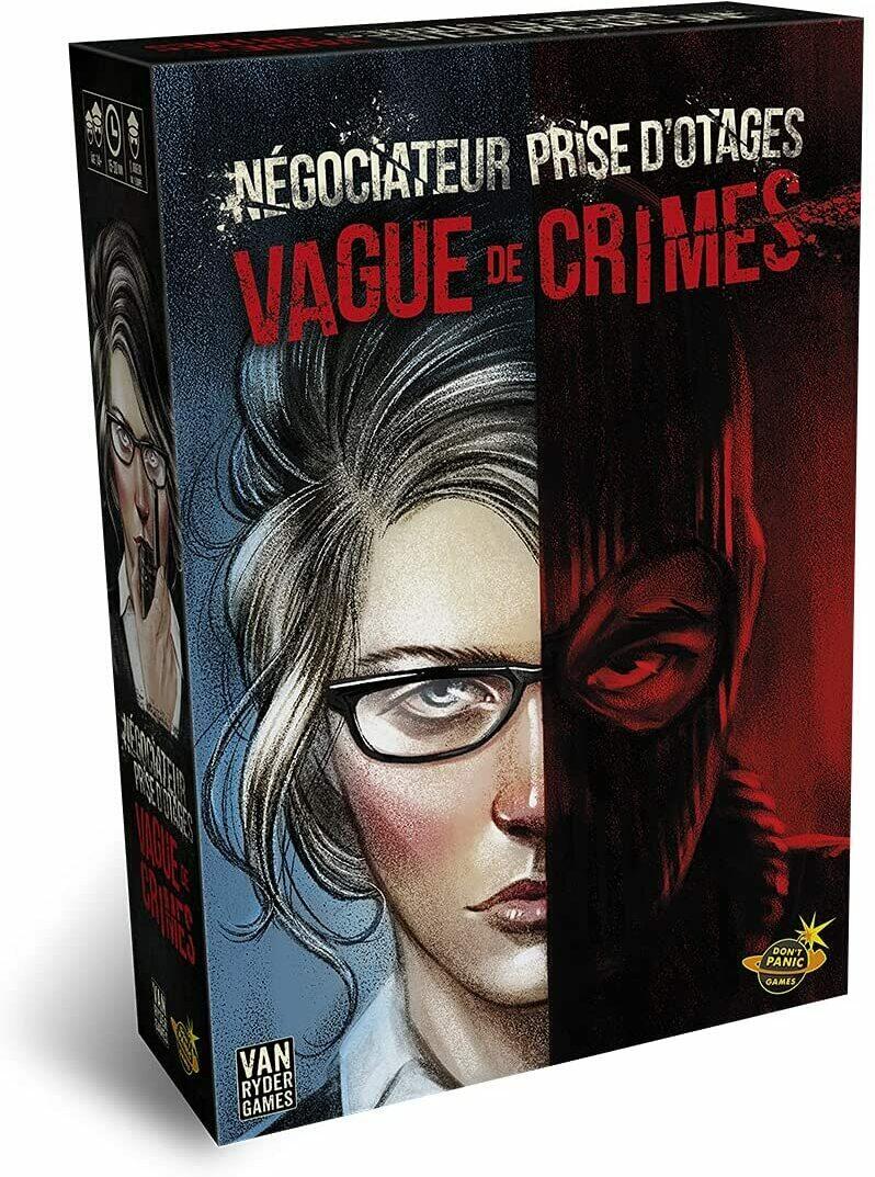 Négociateur: Prise d'Otages - Vagues de Crimes Cover 3d