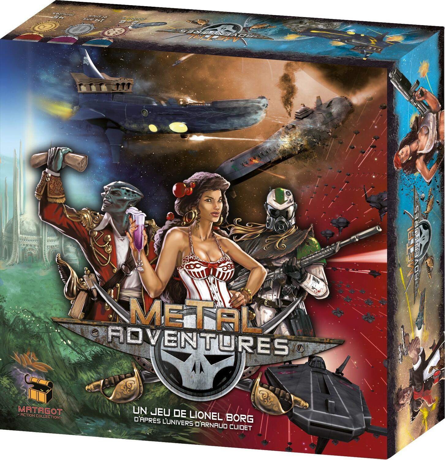 Metal Adventures Cover 3d