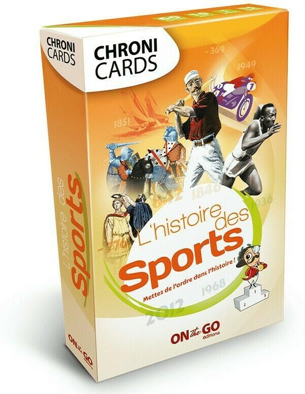 ChroniCards: L'Histoire des Sports Cover 3d