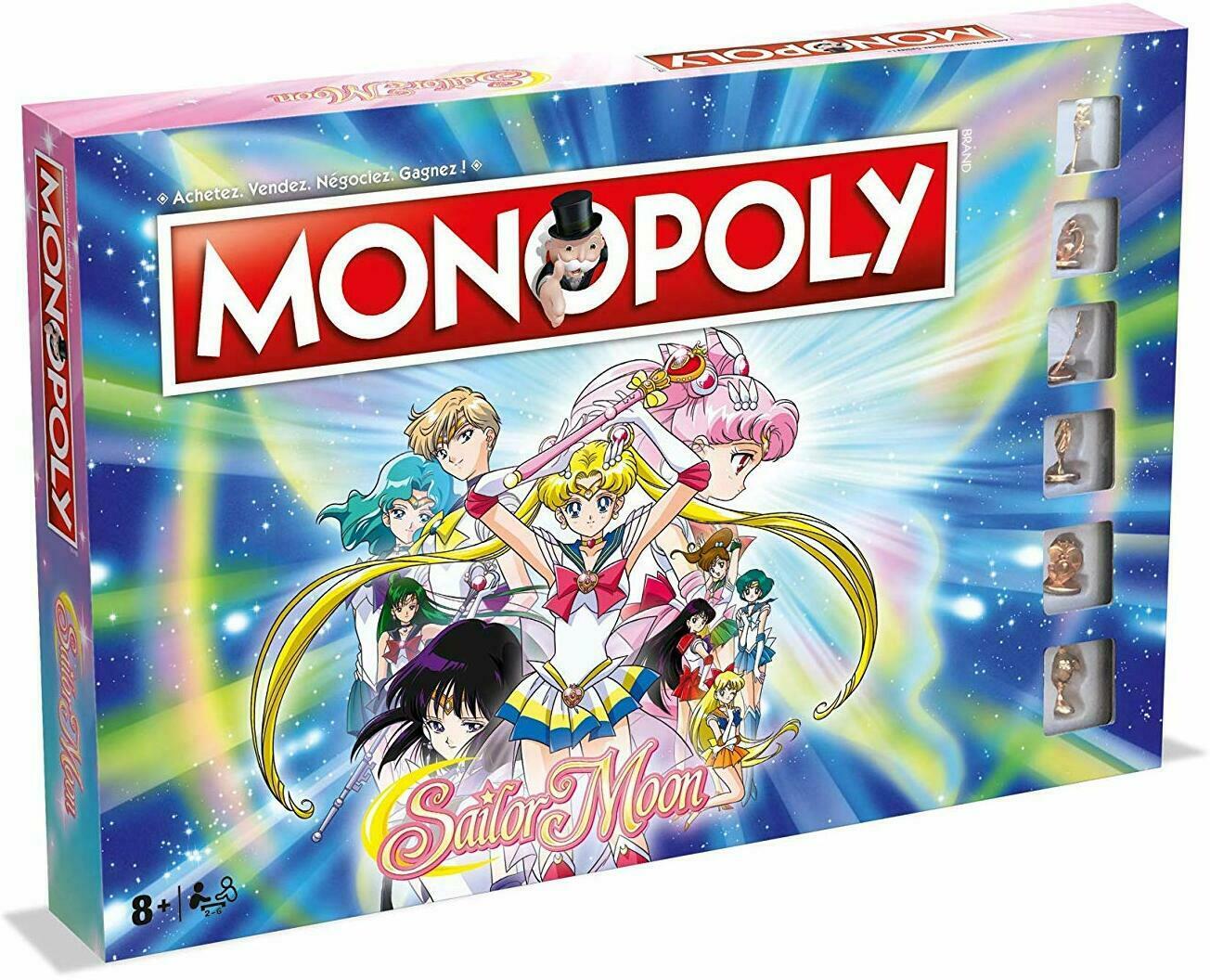 Monopoly: Sailor Moon Cover 3d