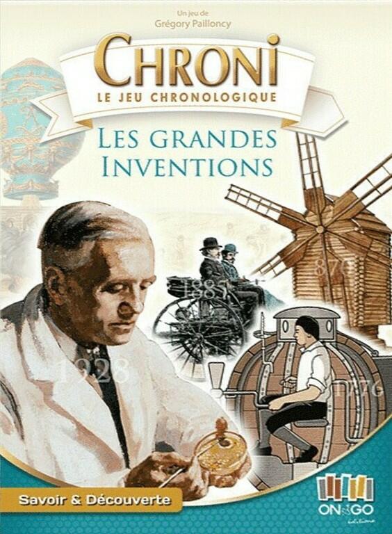 Chroni: Les Grandes Inventions Cover