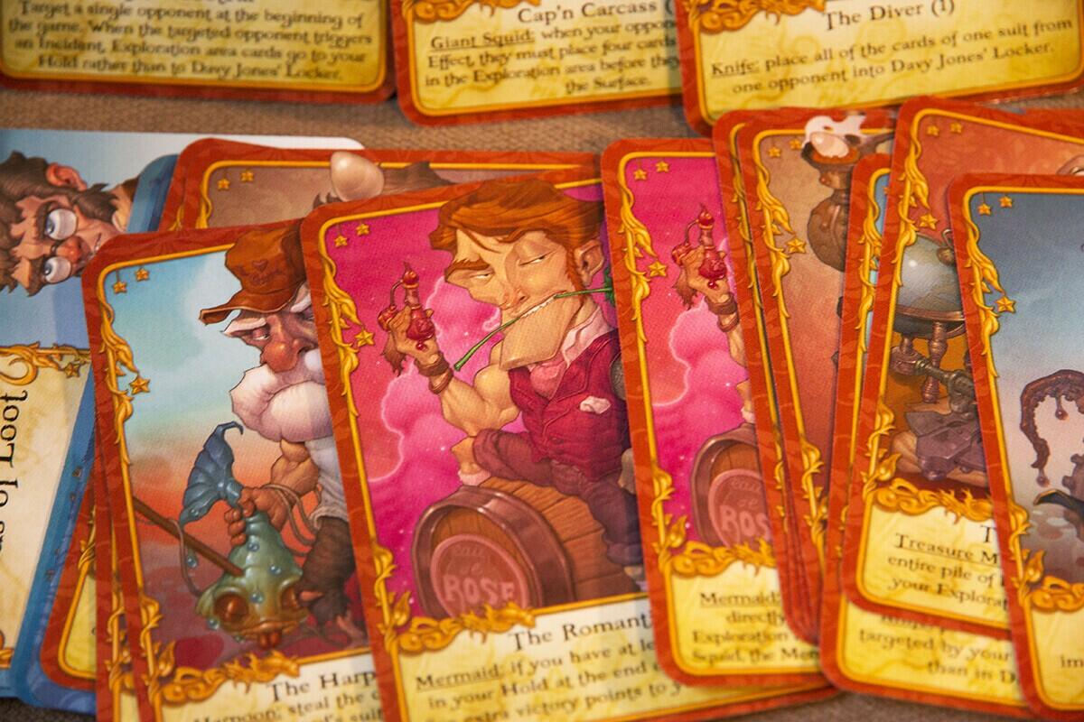 Cap'taine Carcasse Cartes