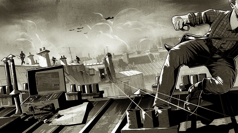 V-Commandos: Résistance Artwork