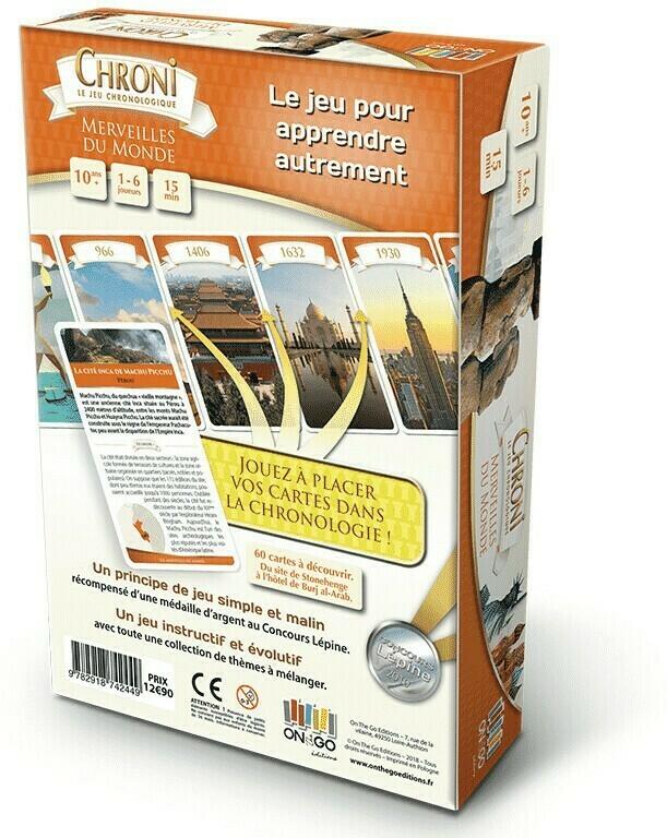 Chroni: Merveilles du Monde Back 3d