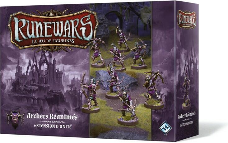 Runewars: Le Jeu de Figurines - Archers Réanimés Cover 3d