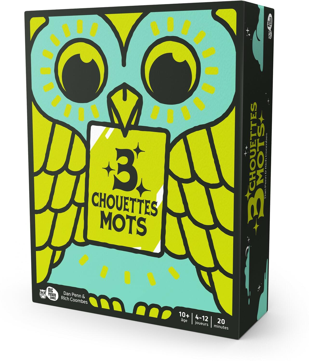 3 Chouettes Mots Cover 3d