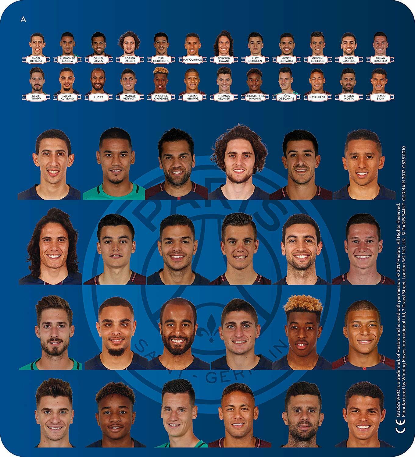 Qui Est-Ce ? Paris Saint-Germain Plateau