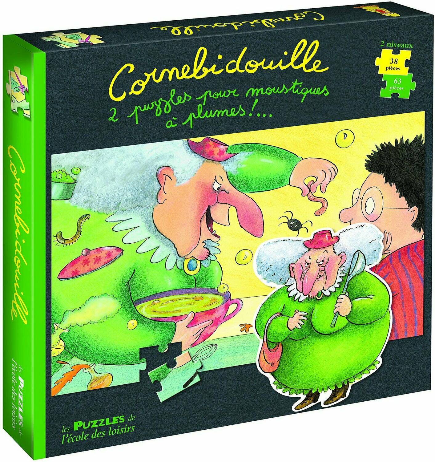 Cornebidouille: 2 Puzzles Pour Moustiques à Plumes ! Cover 3d