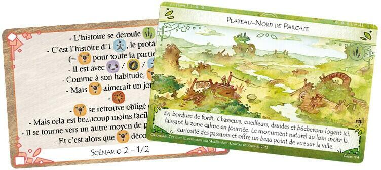 Les Chroniques de Pargate: Cueilleurs et Esprits Cartes