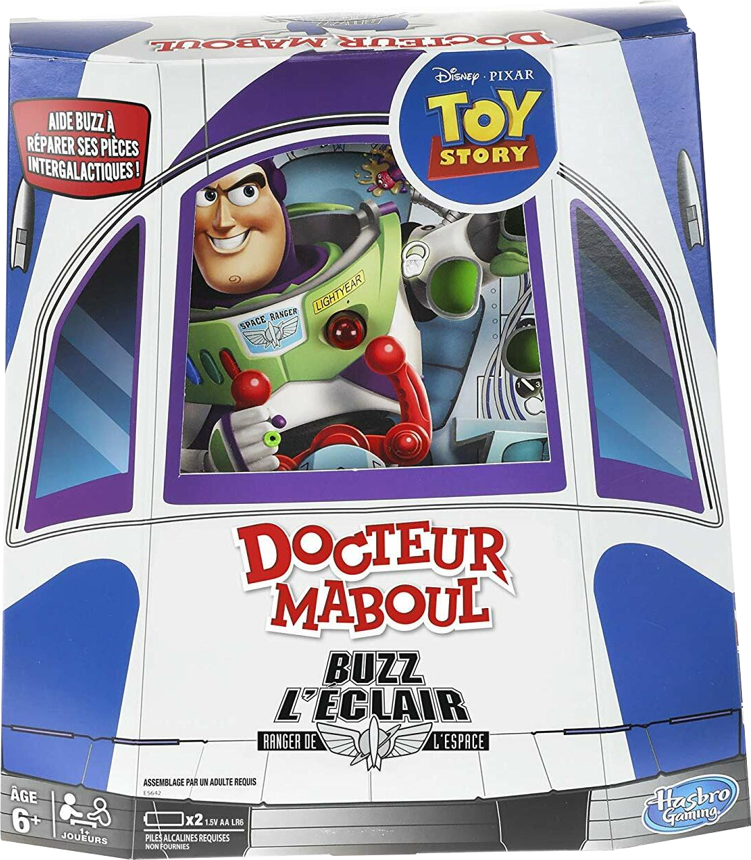 Docteur Maboul: Buzz l'Eclair Cover Transparent