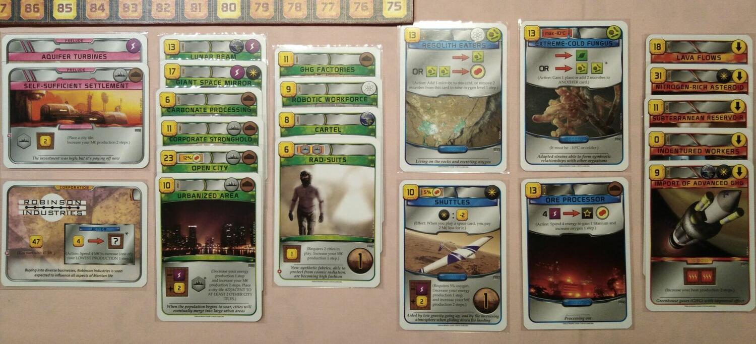 Terraforming Mars: Prélude Eclate