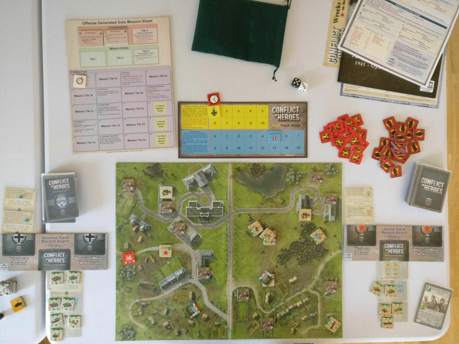 Conflict of Heroes: Le Réveil de l'Ours - Générateur de Scénarios et de Missions Eclate