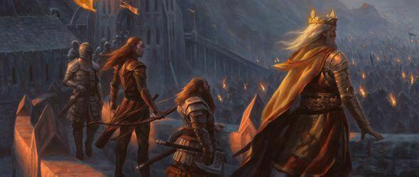 Le Seigneur des Anneaux: Le Jeu de Cartes - La Trahison de Saroumane Artwork