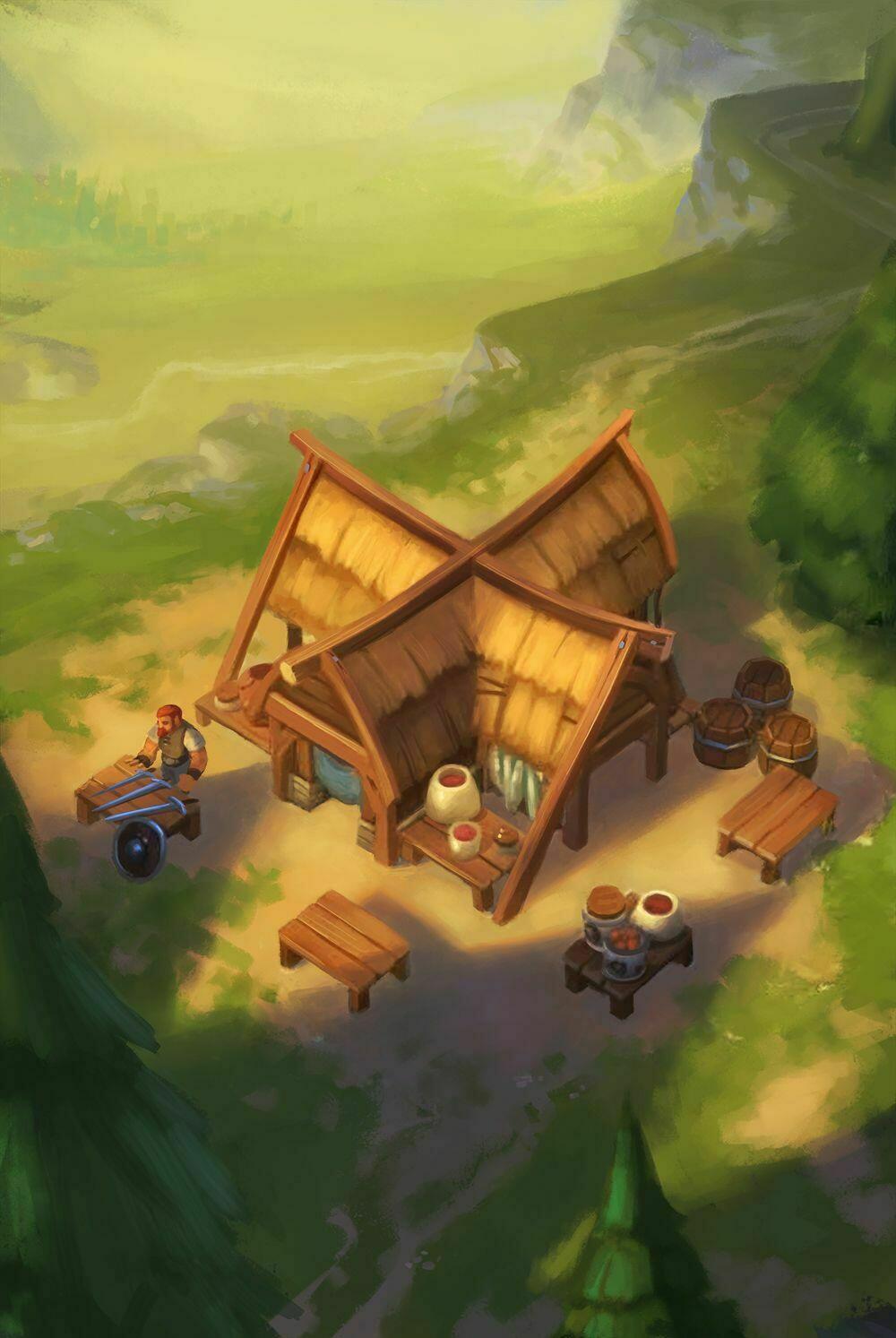 Northgard: Uncharted Lands Artwork