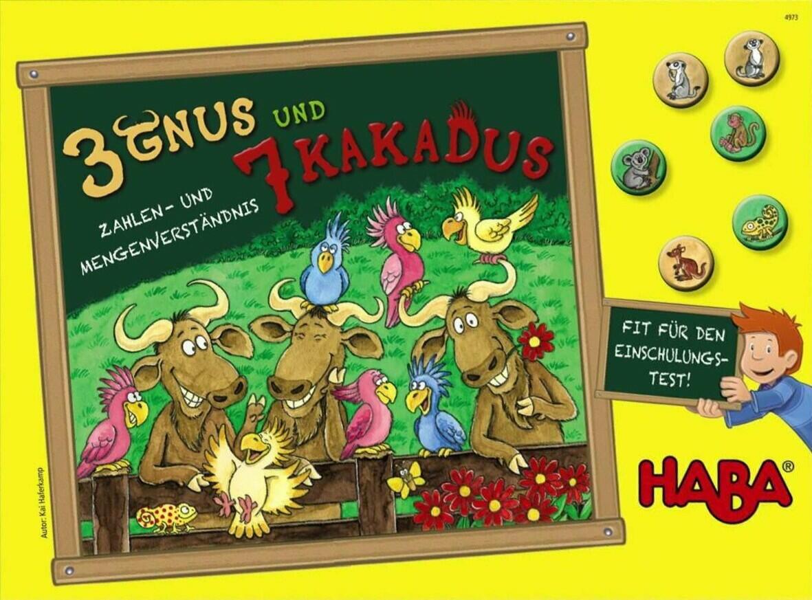 3 Gnus und 7 Kakadus Cover