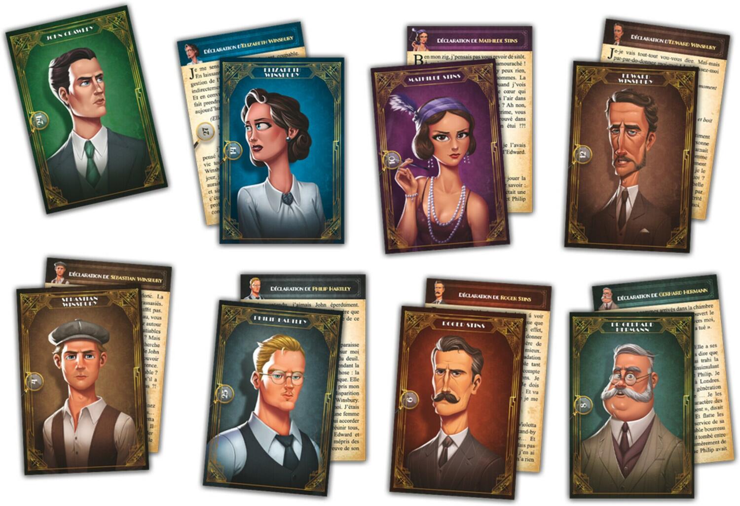 Huis Clos: Saison 1 - Le Manoir Winsbury Cartes