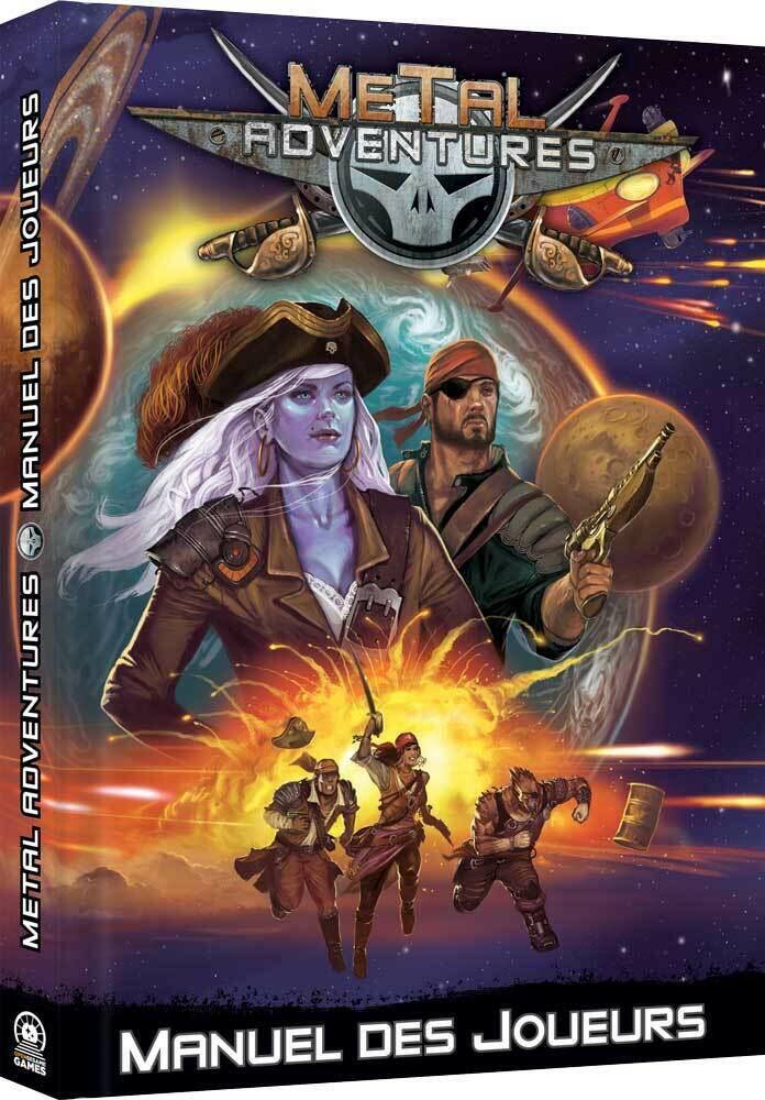 Metal Adventures: Manuel des Joueurs 2021 Cover 3d