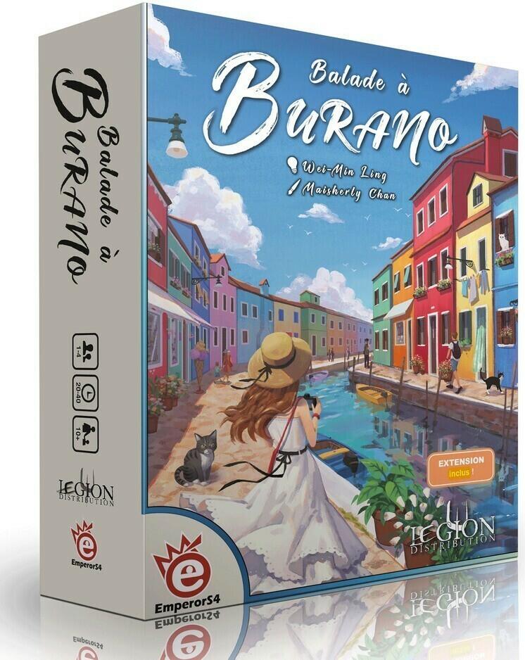 Balade à Burano Cover 3d