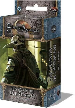 Le Seigneur des Anneaux: Le Jeu de Cartes - Les Craintes de l'Intendant Cover 3d