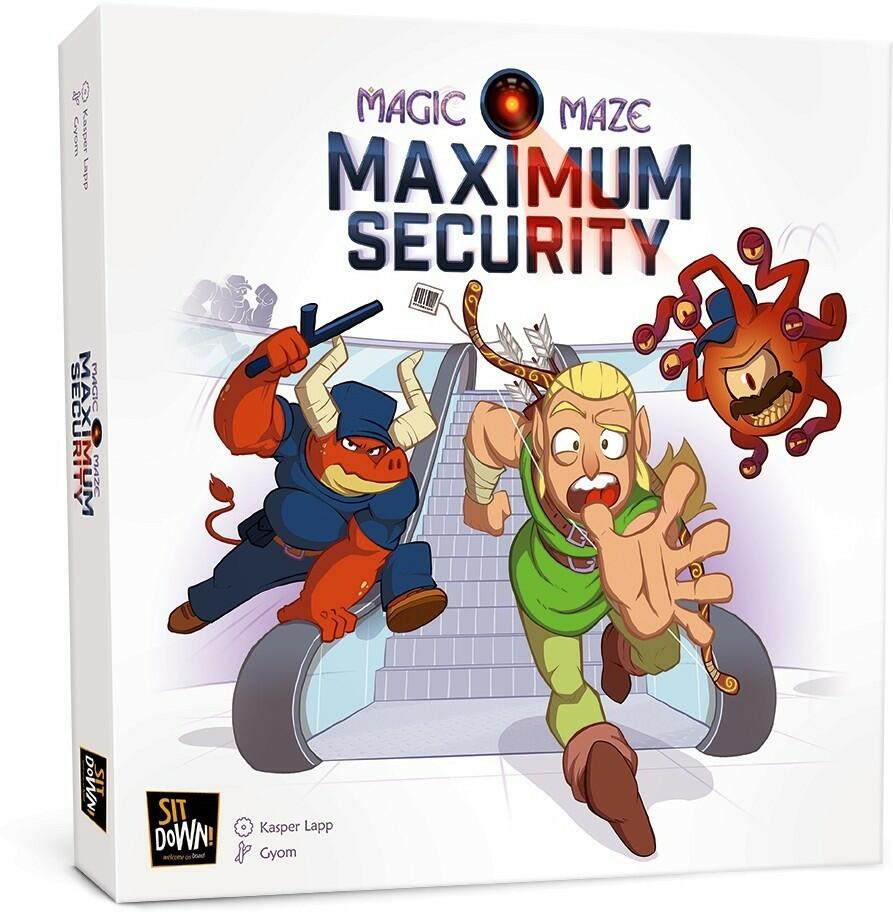 Magic Maze: Maximum Security Cover 3d