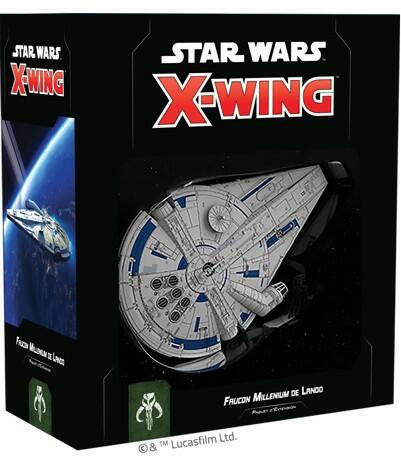 Star Wars: X-Wing - Faucon Millenium de Lando Cover 3d