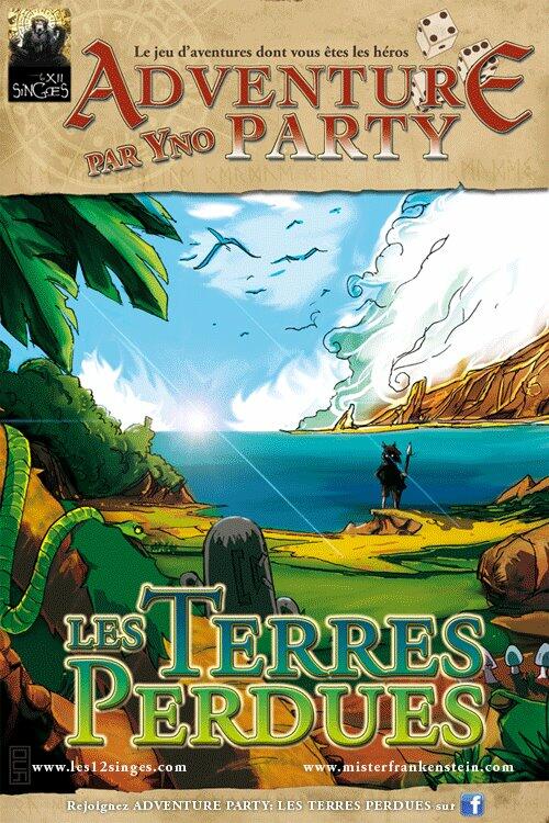Adventure Party: Les Terres Perdues Cover