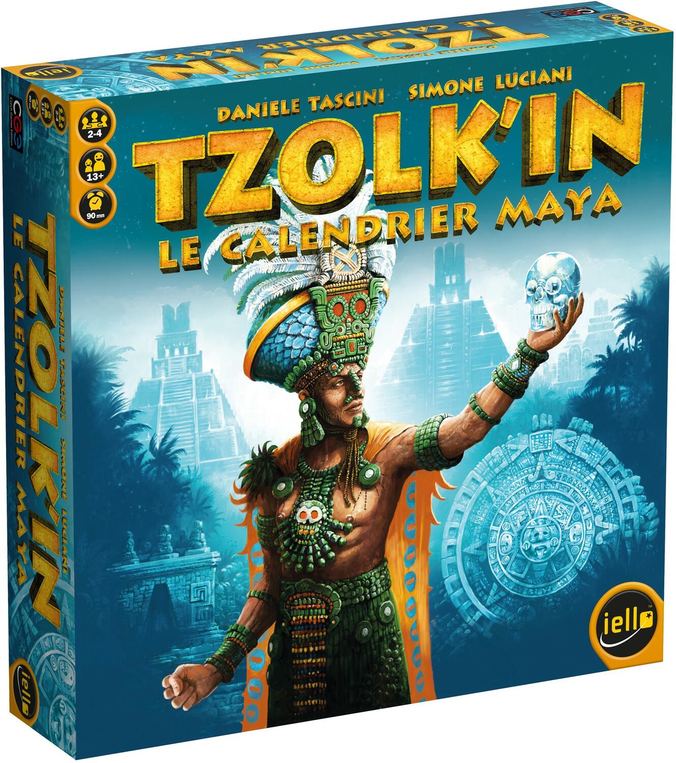 Tzolk'in: Le Calendrier Maya Cover 3d
