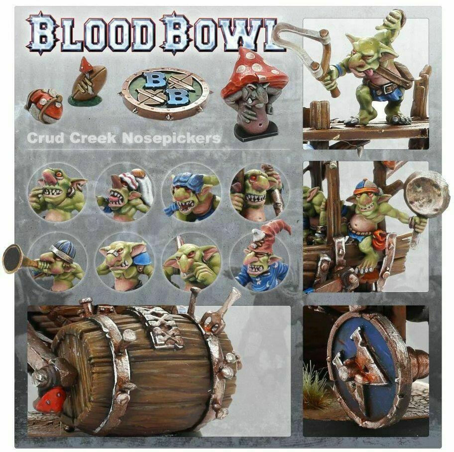 Blood Bowl: The Game of Fantasy Football - Crud Creek Nosepickers Figurines