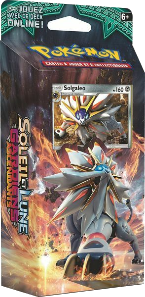Pokémon Soleil et Lune: Gardien Ascendants - Solgaleo Cover Transparent