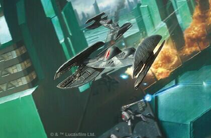 Star Wars: X-Wing - Bombardier Droïde de Classe Hyena Artwork