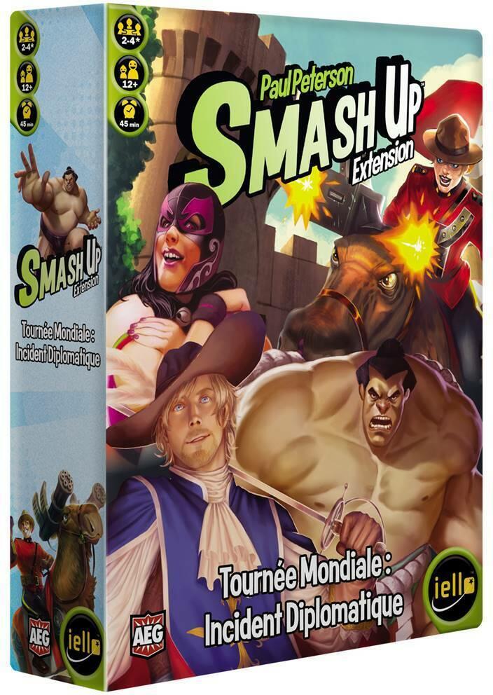 Smash Up: Tournée Mondiale - Incident Diplomatique Cover 3d