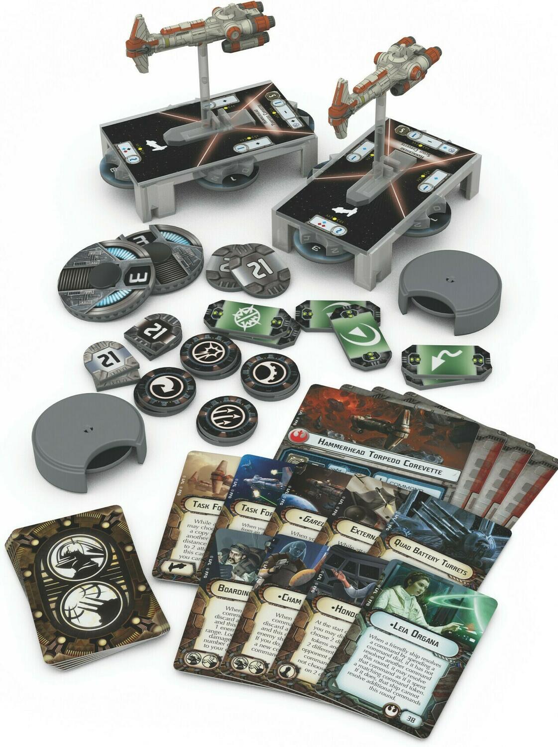 Star Wars: Armada - Corvettes Hammerhead Eclate