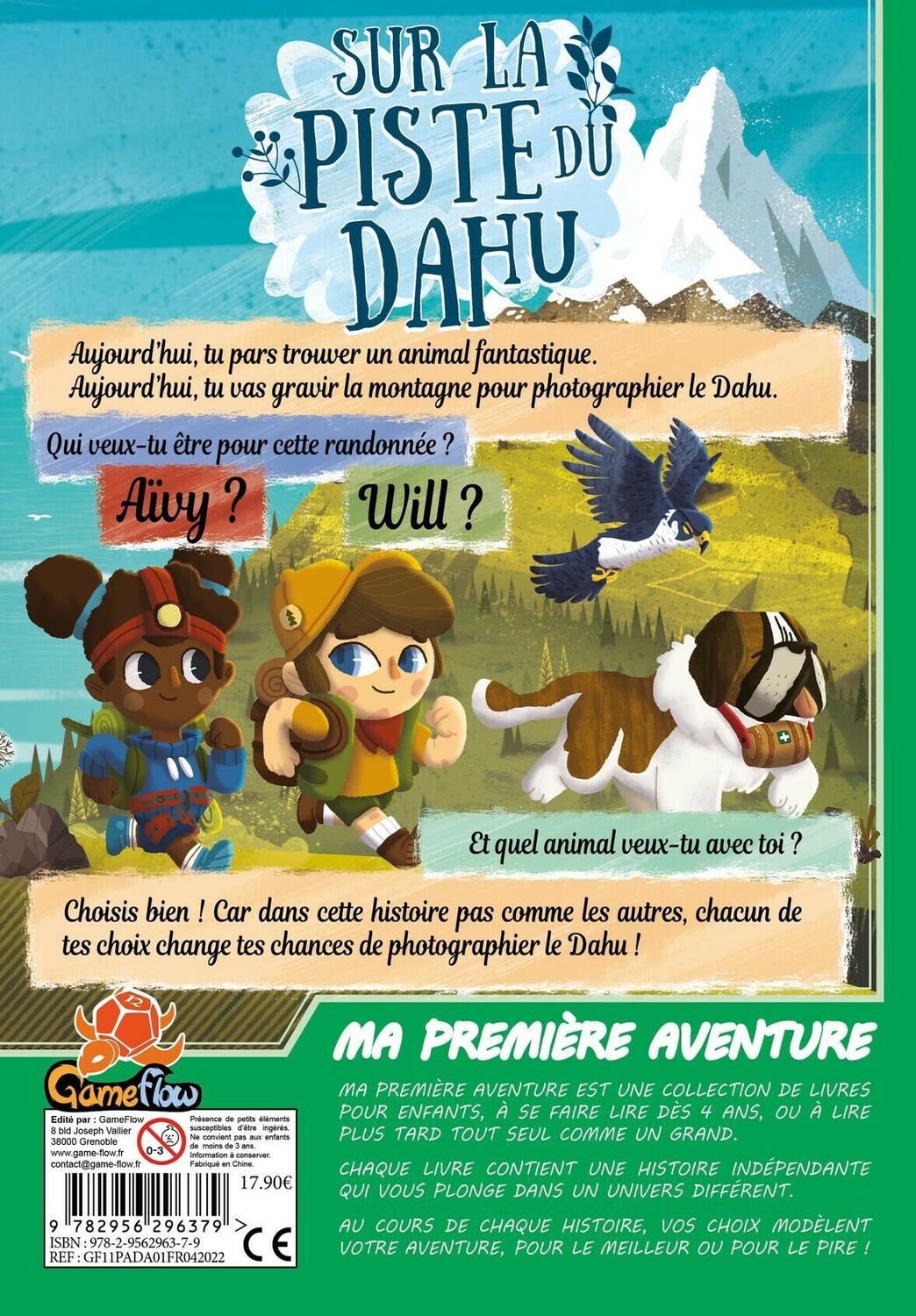 Ma Première Aventure: Sur la Piste du Dahu Back