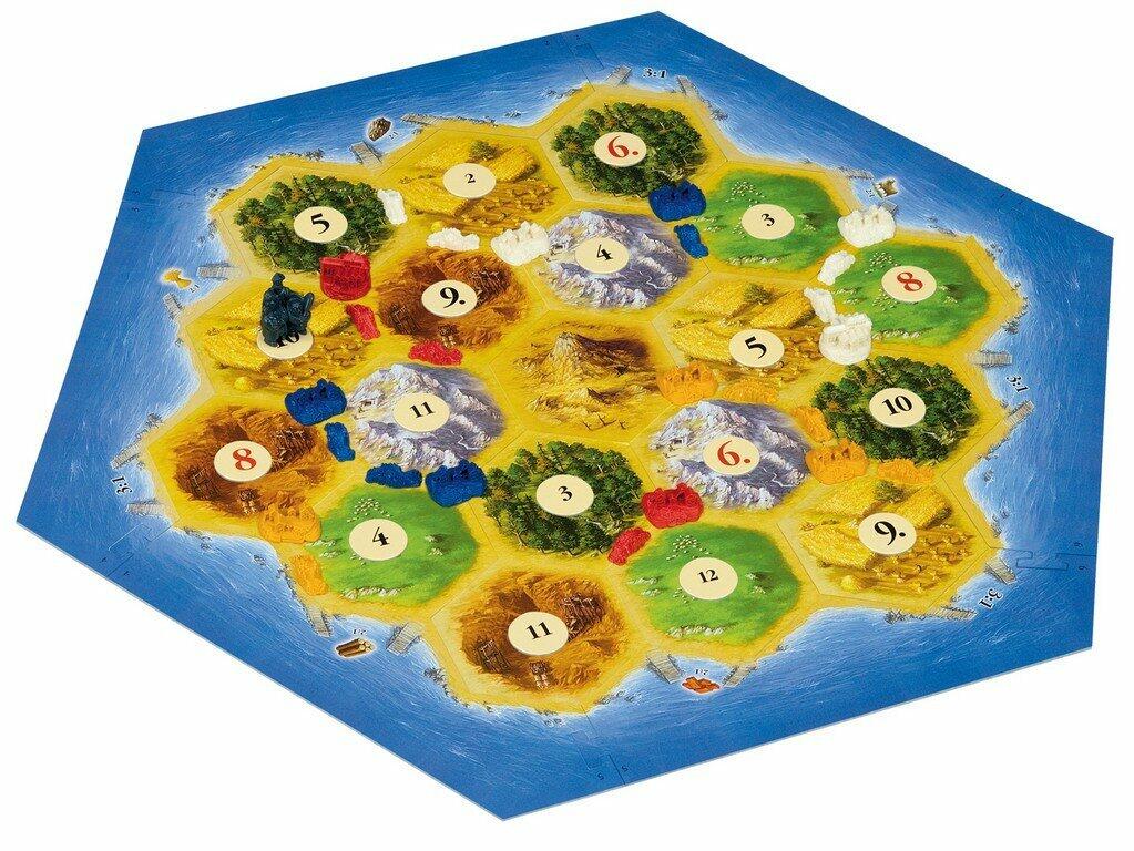 Catane: Le Jeu de Base 2010 Plateau