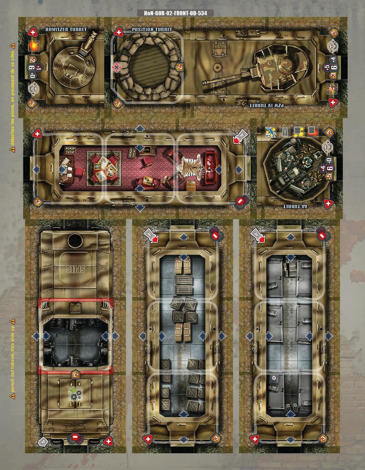 Heroes of Normandie: Goering and his Armoured Train Tuiles