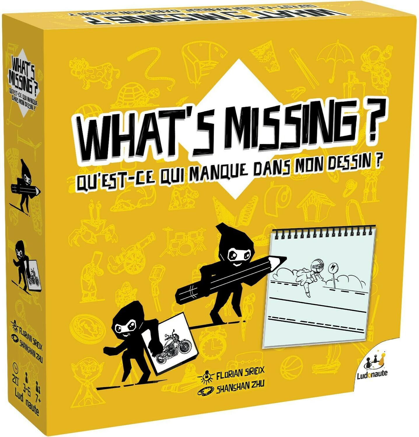 What's Missing ? Cover 3d