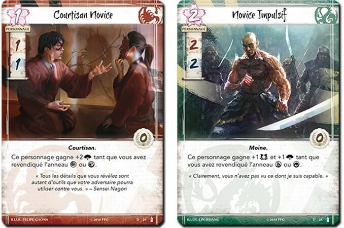 La Légende des Cinq Anneaux: Le Jeu de Cartes - Les Terres Souillées Cartes