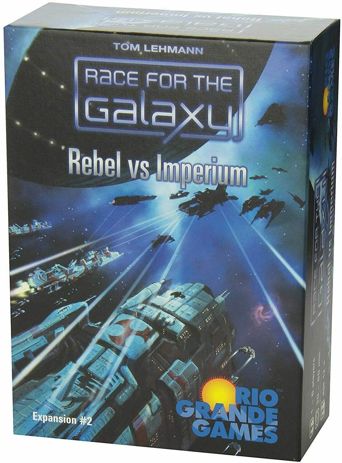 Race for the Galaxy: Rebel vs Imperium Cover 3d