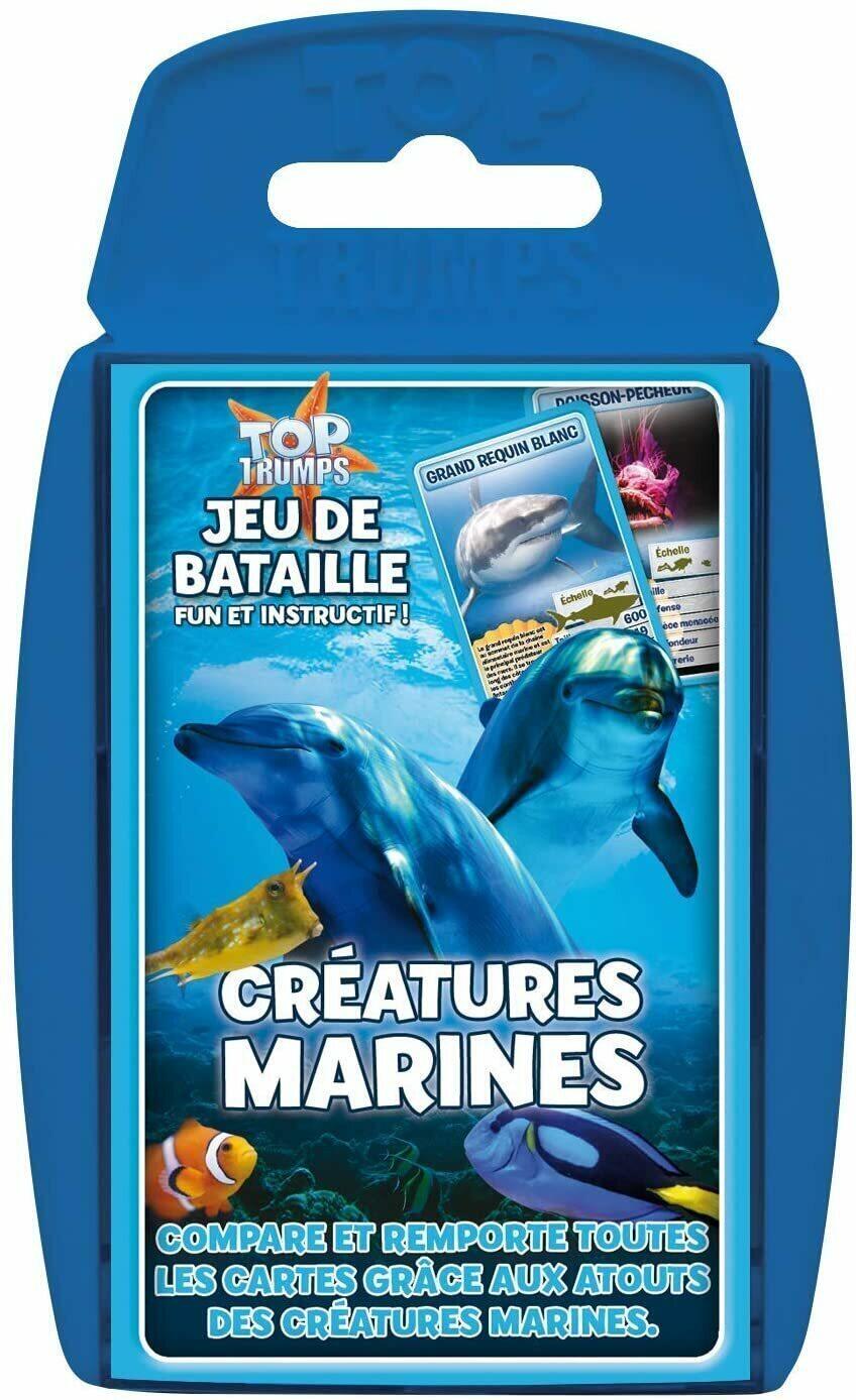 Top Trumps: Créatures Marines Cover 3d
