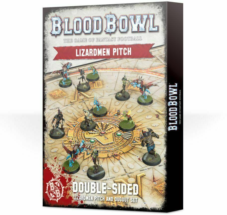 Blood Bowl: The Game of Fantasy Football - Lizardmen Pitch Cover 3d